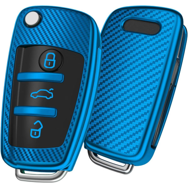 Audi auton avaimen cover - A1 A3 A4 A6 Q3 Q5 Q7 S3 R - Perfet