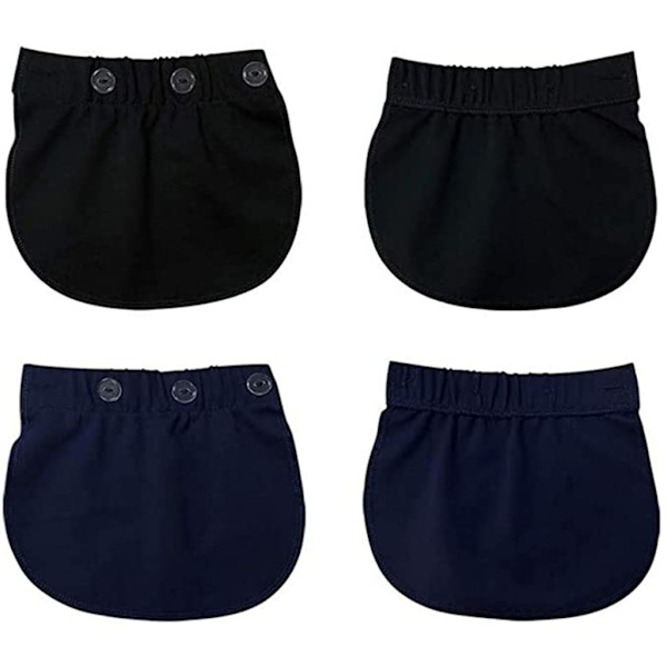 (2stk) Gravidbukser Midjeforlenger Gravidbukser Extender Stretchbukser Midjejusterbare bukser Extender Jeans Graviditet - Perfet