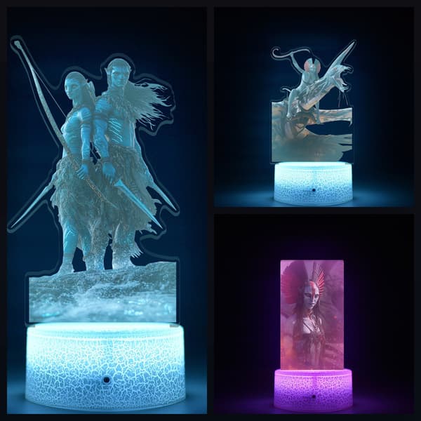 Avatar: The Last Airbender - Eld och Aska Merchandise: Nattlampa C