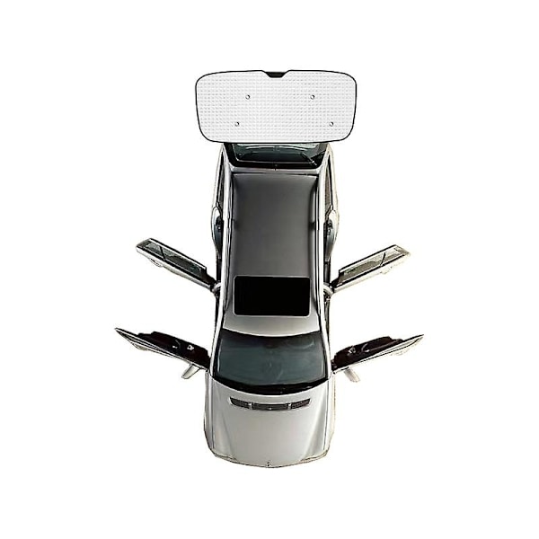 Full Cover Solskydd för Hyundai Starex H-1 Huiyi iMax 2007-2017 Solskyddsskydd Fönstervisir Vindrutor Biltillbehör-Perfekt Rear Windows