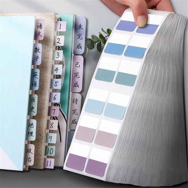 10 ark Sticky Notes Indeksfaner C-LARGE