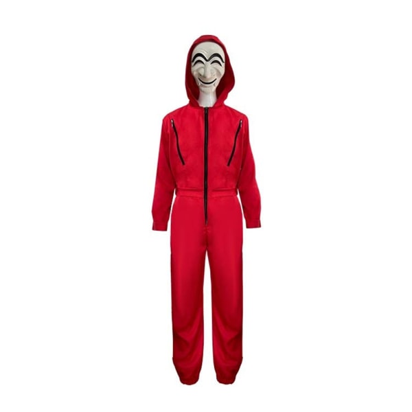 Halloween Banknote House Adult Cosplay Party Costume Jumpsuit - Perfet 2XL