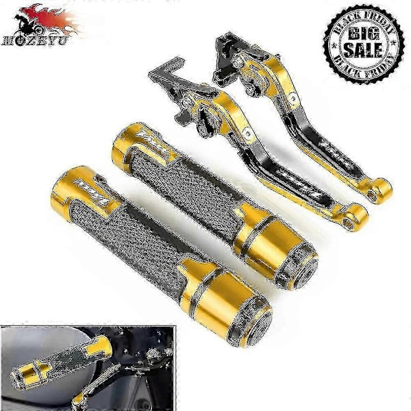 Yhteensopiva Yamaha V-max 1200 Vmax 1200 1985-2007 2006 2005 2004 2003 2002 2001 moottoripyörän jarrukahvan ja kytkinkahvan sekä ohjaustangon kanssa+(adq-Perfet VMAX 1200 1985-20075