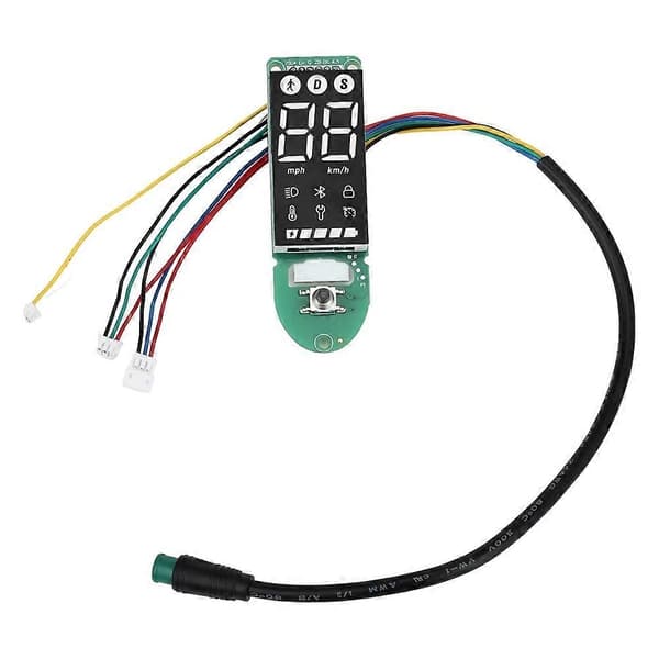 Bluetooth Scooter Dashboard Kompatibel med Elektrisk Scooter 4 Display Instrument Printkort Kickscooter Reservedele - Perfekt
