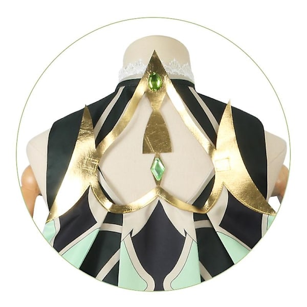 Spill Genshin Impact Nahida Cosplay Venti Cosplay Kostyme Anime Cosplay Halloween Kostymer Dame Venti Full Sett Uniform - Perfet Costume L