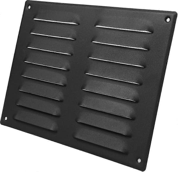 300mm x 150mm Luftventil Gitter - Kvalitets Returluftgitre - til Loft og Sidevæg - HVAC System - med Beskyttelsesskærm - Perfekt