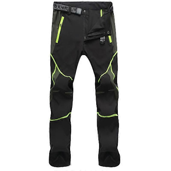 Miesten Vaellushousut Taktiset Cargo Kiipeily Combat Pitkät Housut-Perfet Black Green 3XL