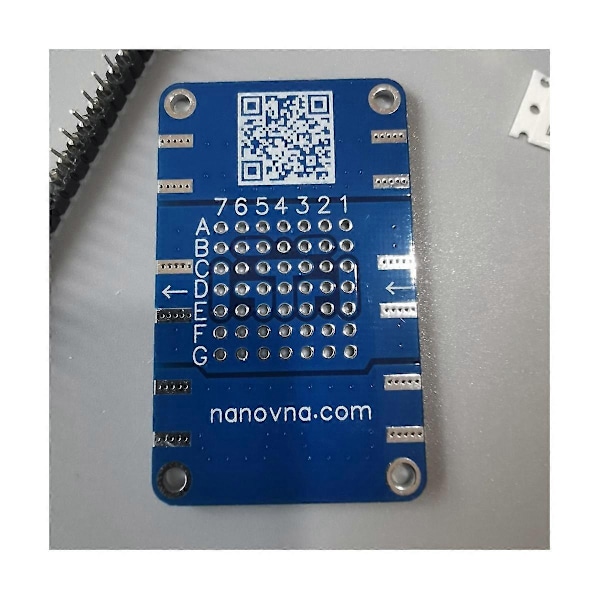 NanoVNA Testboard Kit VNA Test Demo Board Vektornetværksanalysator Test Board-Perfet