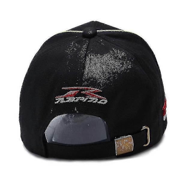 Moto GP Motorcykel Suzuki Team G5x Racer Racing Cap Broderad Basebollkeps Herrkeps Utomhus Sportkeps-Perfet