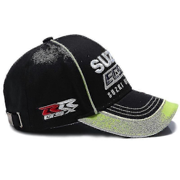 Moto GP Motorcykel Suzuki Team G5x Racer Racing Cap Broderet Baseball Cap Mænds Cap Udendørs Sports Cap-Perfet