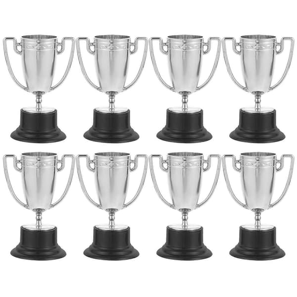 8 st Mini Pris Pokaler Pris Pokal Koppar Guld Pokaler Barn Skol Belöningar-Perfekt