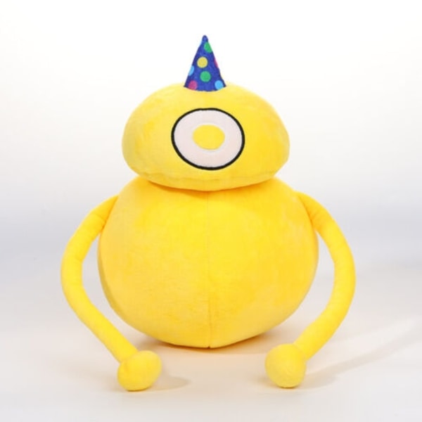 Rainbow Friends Doors Game Plysj leketøy utstoppet dukke for barn - Perfet Yellow2
