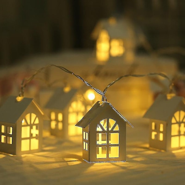 Jul Led String Lights House Shape Powered Festival Home Decor | Fruugo Au - Perfet