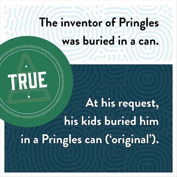 - Edition True or False Trivia Game Familie Kortspill - Perfekt