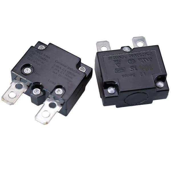Termisk säkring 10amp automatisk återställning Kompatibel med 50V DC-kretsar-Perfekt 10A
