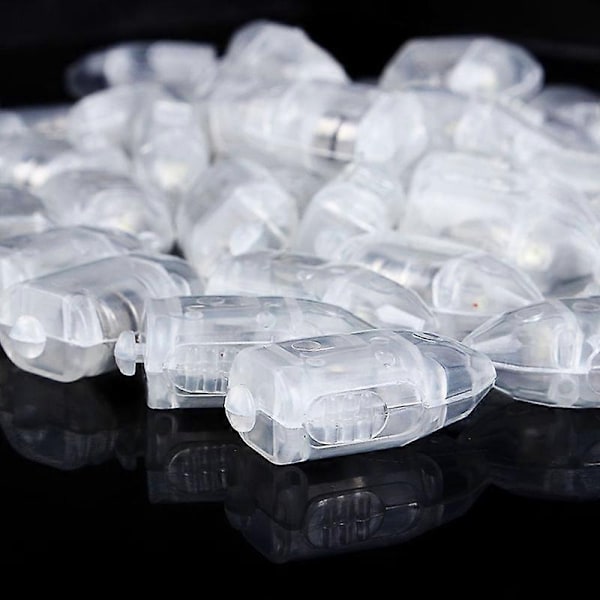 10/50 stk Høy Lysstyrke Ballong LED Lys Blinkende Lys Bursdagsfest Dekorasjon - Perfekt Green 50pcs