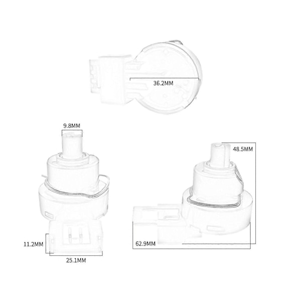 Motorcykel Tändningslås 580621 Delar för Piaggio Fly 50 2T 2005-2013-Perfekt