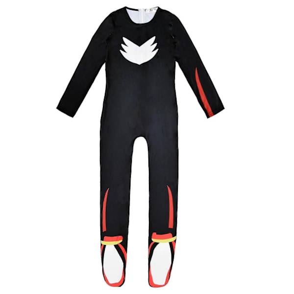 Sonic Kids Julefest Cosplay Kjole - Perfekt 150cm