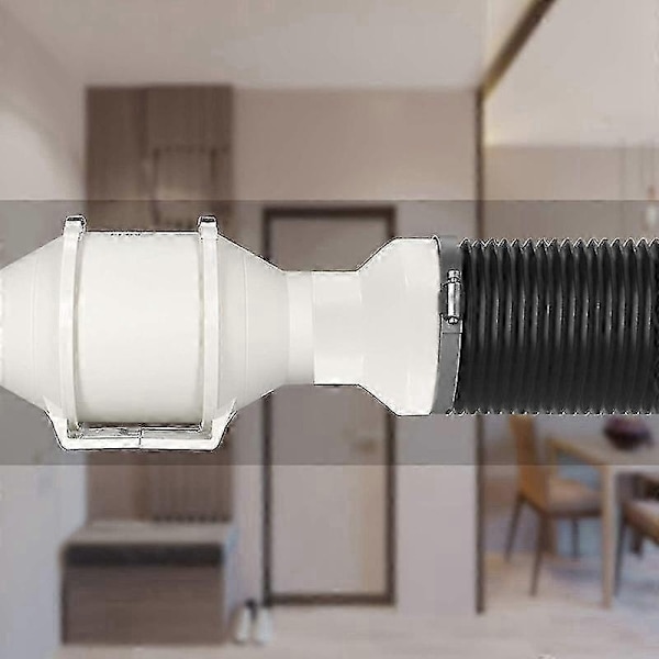 200 mm til 150 mm Ventilationsrør Reduceringsadapter Kompatibel med Inline Ventilationssystem - Perfekt