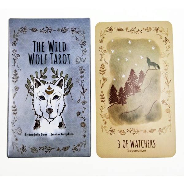 The Wild Wolf Tarot Divination Cards - Perfet