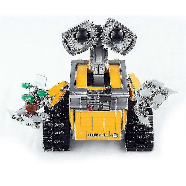 687 The Idea Robot Byggstenar Högteknologisk Karaktärsmodell DIY Fg-Perfet