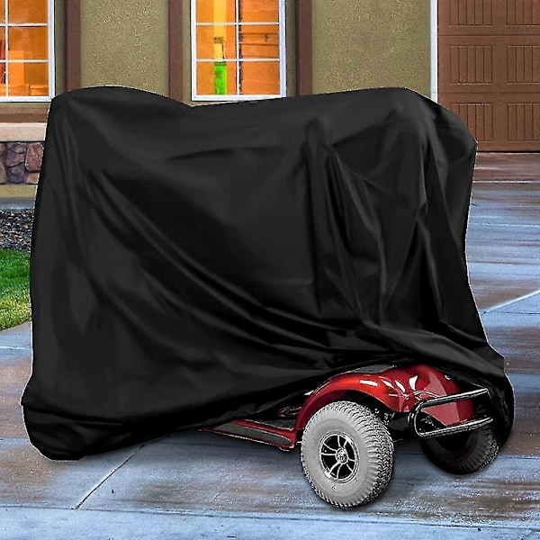 Heavy Duty Mobility Scooter Deksel, 190d Oxford Vanntett Rullestol Oppbevaringsdeksel Anti-Støv Motorsykkel Beskyttelsesdeksel NAG-Perfet 190*71*117CM