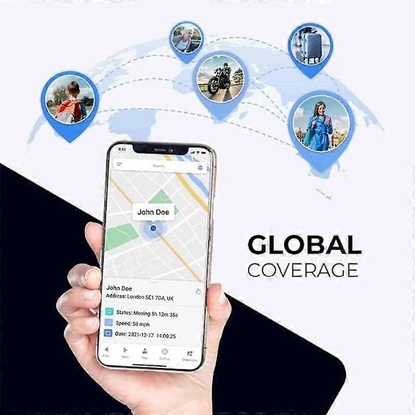 Mini Magnetisk GPS Tracker Realtid Bil Lastbil Fordon Sms Lokalisator Gsm Gprs Gf10-Perfet