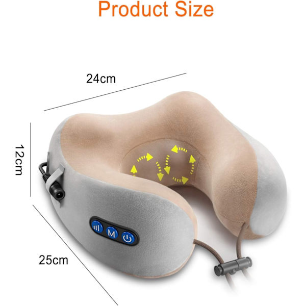 Neck Massager Hierontatyyny Kohdunkaulan hieronta lievittää lihaksia - Perfet