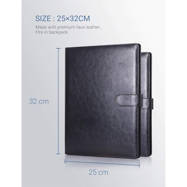Folder A4 Clipboard Folder Konferensmapp för Legal Pad - Perfet
