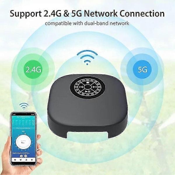 Fremragende 16 Zone Wifi Smart Vandingscontroller Havevandspreder Controller Timing Kontrol Af Vanding Blomster Vandventil Controller-Perfet DN15 Solenoid Valve