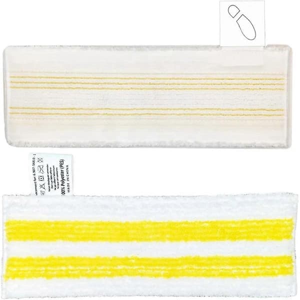 8 st Ångmoppdynor Kompatibla med Karcher SC2 SC3 SC4 SC5 Ångrengörare Mikrofiber Moppduk Set Ersättning P-Perfet