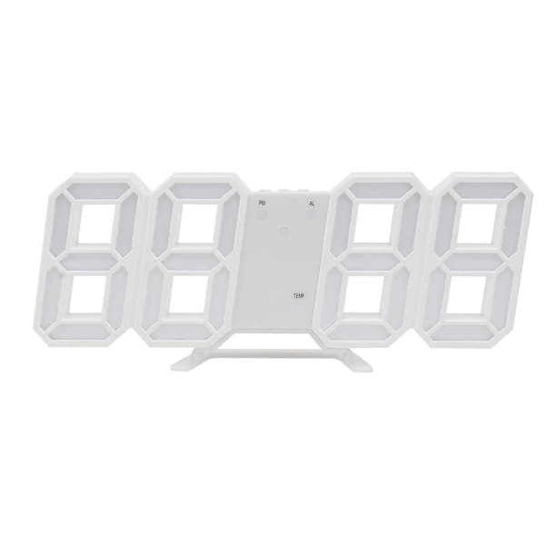 Digital Klocka Digital Väckarklocka Digital Väggklocka LED Alarm Digital Väggklocka Bordsklocka Digital Bordsklocka-Perfet