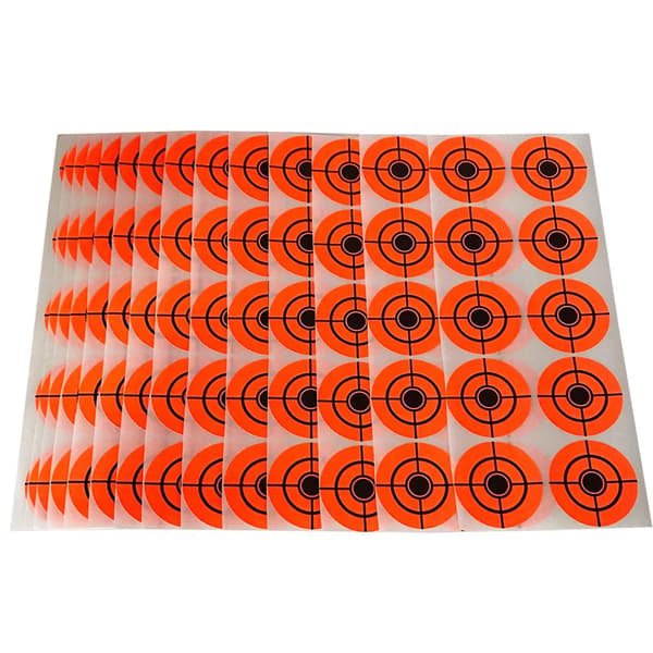 100 st Måltavla Papper Ansikte för Pilbåge Skytte Jakt Träning-Perfekt Orange