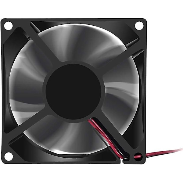 2 stk. 80mm X 80mm X 25mm Vifte DC 12v (8025 Børsteløs Kjølevifte)-Perfet