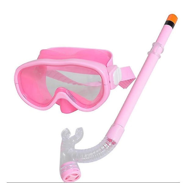 Mode børne svømmebriller med snorkel Undervandssport Drenge Piger Børn Dykkerbriller (Pink) - Perfet