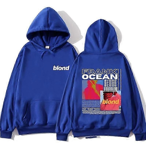 Frank Ocean 2024 Merch - Huppari, Blonde-albumi, Miesten Hip Hop, Syksy/Talvi, Huppari - Perfet 2 XL