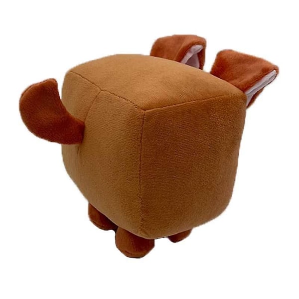 Plysch Pet Simulator X Uppstoppade Doll Toys Barngåva (brun hund) - Perfet