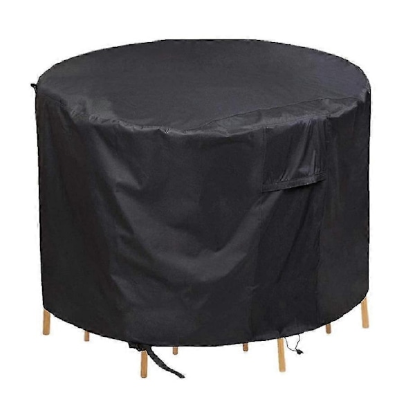 Rund møbelstøvtett og vanntett trekk, utendørs hagemøbelbeskyttelsestrekk høy kvalitet - Perfet 239*58cm