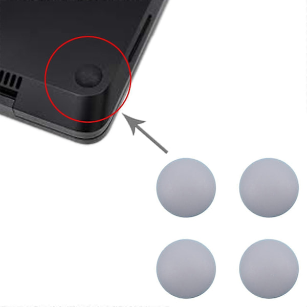 Kompatibel med Microsoft Surface Laptop 3 / 4 / 5 1872 1868 1952 1867 1950 4 i 1 Bund Case Gummimåtter - Perfekt Silver
