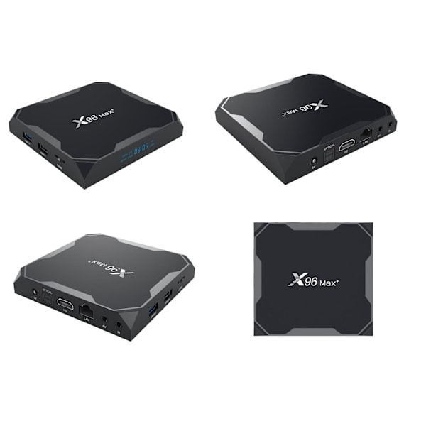 8K Full HD Media Player x96 MAX+ - KODI, WiFi TV Box IPTV - 9.0 - Perfet