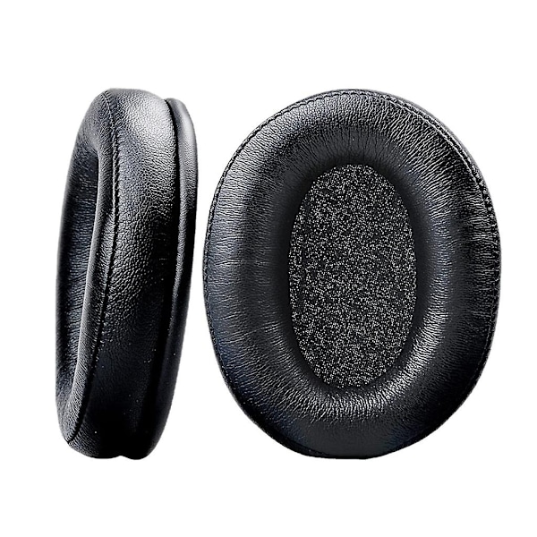 Öronkuddar för Kingston Hyperx Cloud II 2 Hörlurar Svampar Kuddar Öronmuffar-Perfekt Black mesh flannel