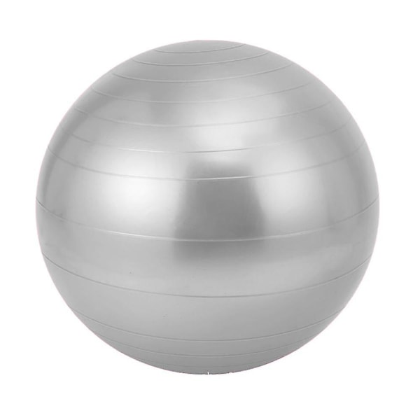 Yoga Smooth Ball för Fitness Träning Pilates med Vikt-Perfet grey 65cm