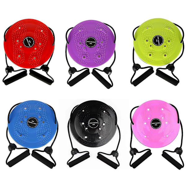 Waist Whisper Disc, Waist Whisper Exerciser, Waistwhisper - Kropsformende Talje Twist Disc - Perfekt Purple