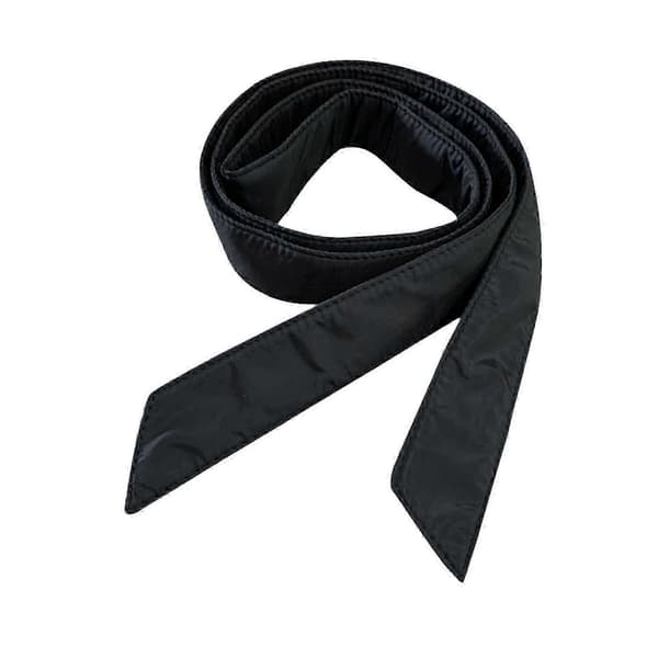 Ersättningsbälte för dam vinter dunjacka, midjebälte 180 cm midjeomkrets Matte Black