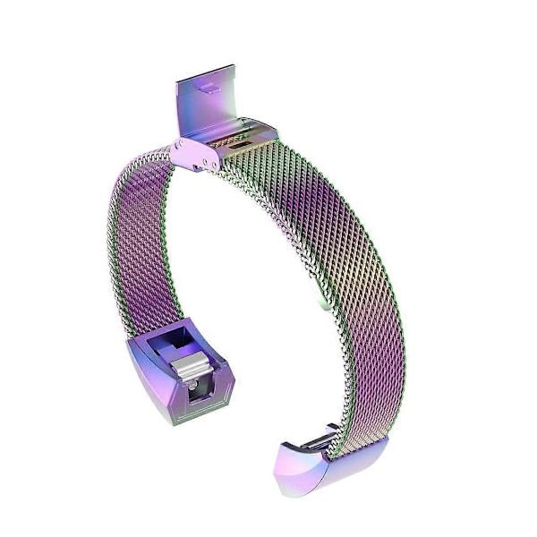 Metallinen ranneke Fitbit Alta / Alta HR / ACE-Perfet -kelloon Colorful