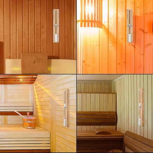 15 minutters sauna timeglass sauna sandklokke Veggtimer Badstuetilbehør til innredning, badstue