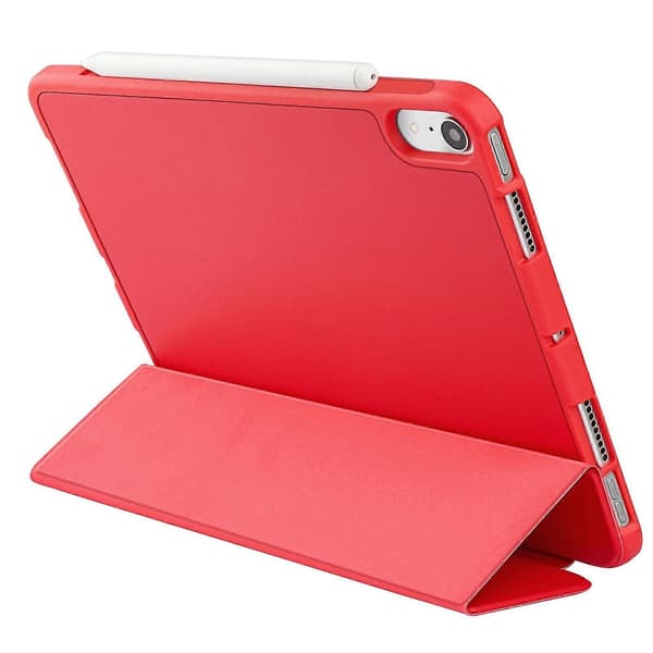 Läder Tablet Fodral Kompatibelt med iPad mini 6-Perfet Red