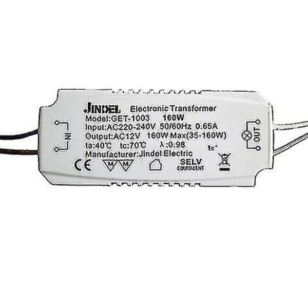 Halogentransformator Ac220-240v / Ac12v Jindel Get-1003 160w-Perfet