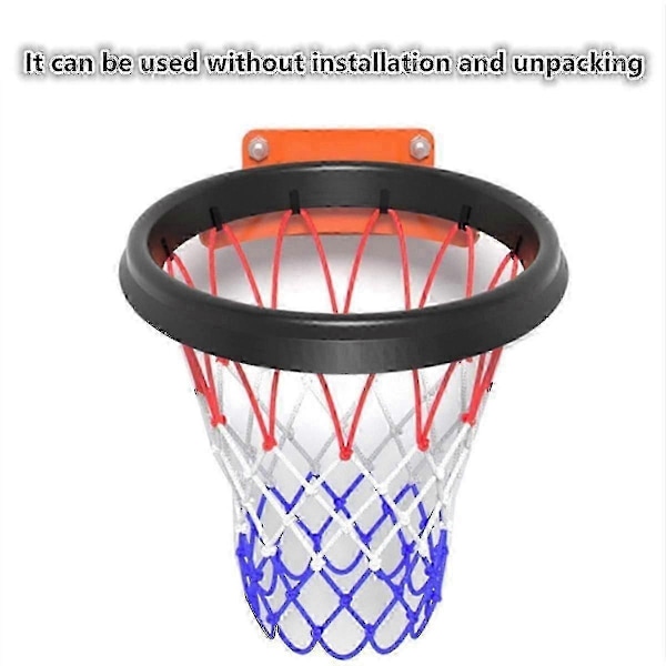 Bærbar basketballnettramme innendørs utendørs avtakbart basketballnett basketballsport-perfekt