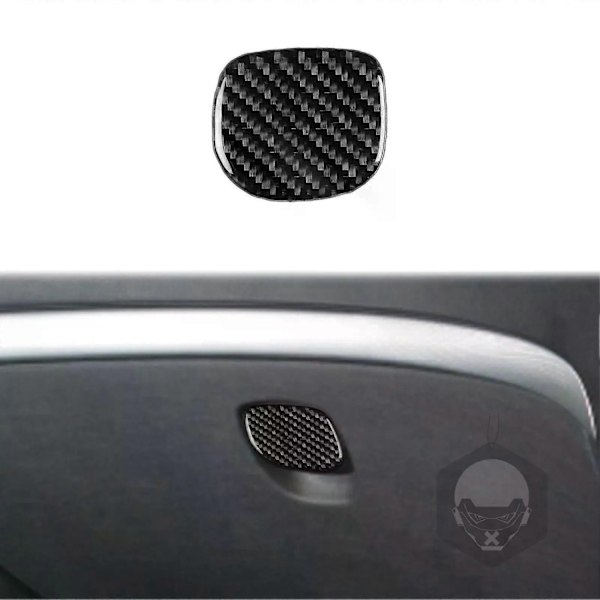 Yhteensopiva Alfa Romeo 159 2005- Real hiilikuitu keskikonsolin suojus tarra vaihdepaneelin koristetarra auton sisätilan lisävarusteet - Perfet Glove box switch LHD